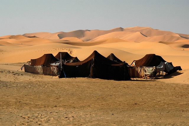 Desert Camp, Erg Chebbi, Merzouga, Sahara Desert, Morocco