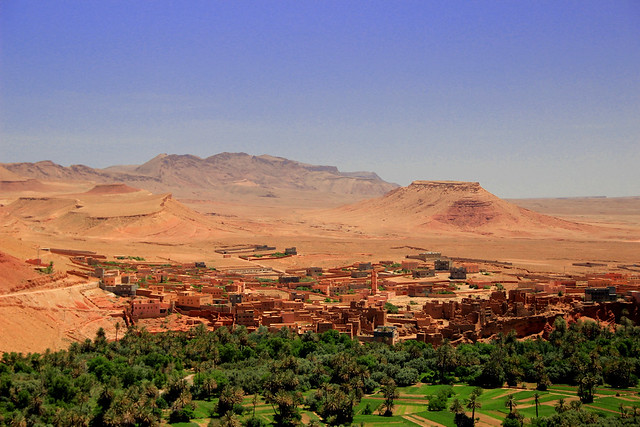 Tinghir Oasis, Morocco
