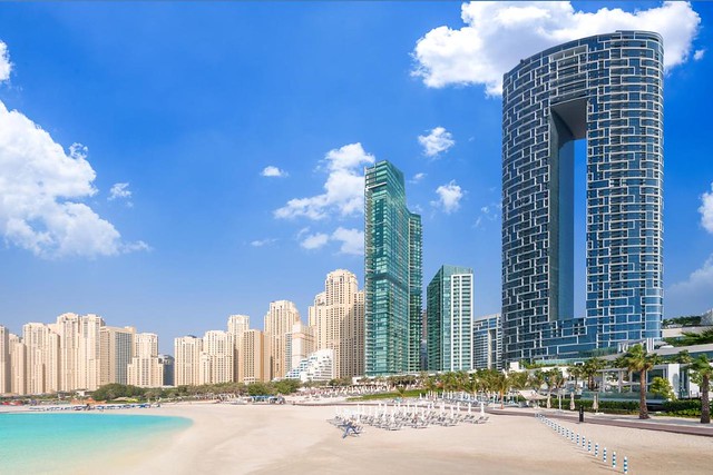 JBR Beach and Address Beach Resort Dubai Marina, Dubai Marina, Dubai, UAE