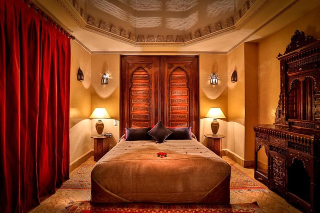 Room, Riad Kniza, Marrakech, Morocco