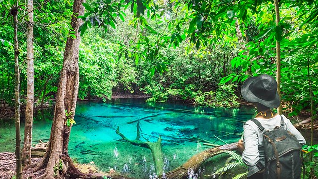 Emerald Pool, Krabi, Thailand