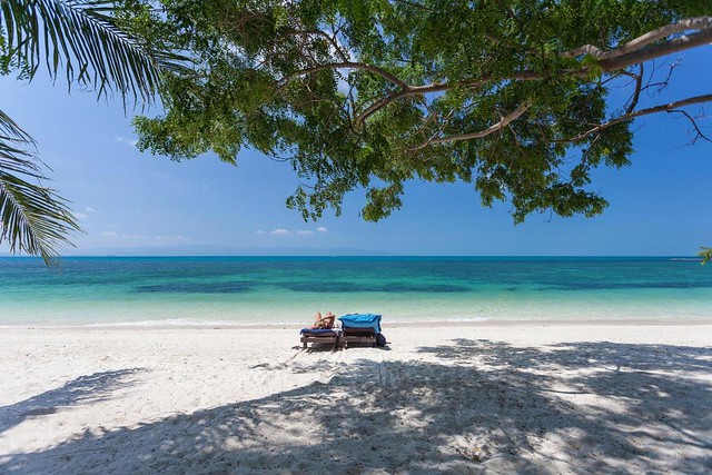 Leela Beach in front of Sarikantang Resort & Spa, Koh Phangan, Thailand