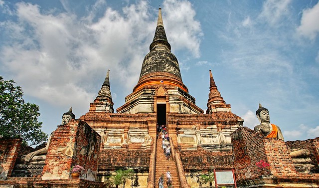 Wat Yaichaimongkon, Ayutthaya, Thailand