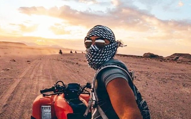 Quad Desert Safari: 3 Hour Tour Driving a Quad/ATV in the Hurghada's Desert 