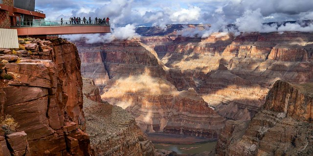 Skywalk, Grand Canyon West, Indian Hualapai Reservation, Arizona, United States