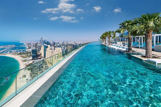 Address Beach Resort Dubai Marina: l'Infinity Pool Più Alta del Pianeta