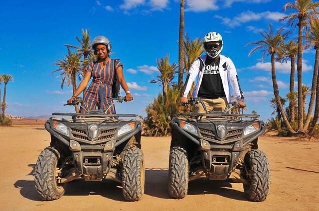 Tour in Quad: Escursione di 3 Ore in Quad nel Palmeto di Marrakech