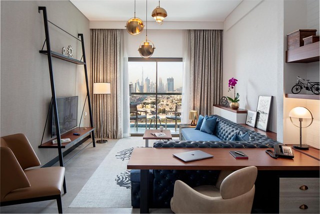 DoubleTree by Hilton Dubai M Square Hotel & Residences: Stile Industrial-Chic nel Quartiere di Bur Dubai