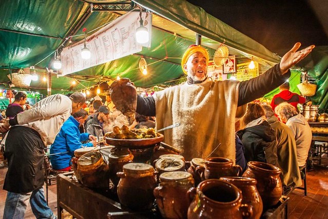 Tour Gastronomico a Marrakech: Escursione Serale con Assaggi nel Souk e Cena a Jemaa el-Fna