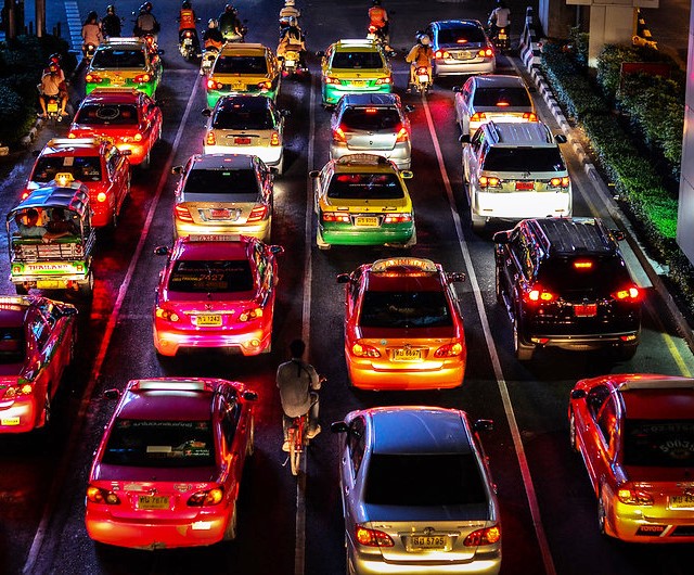 Traffic, Bangkok, Thailand