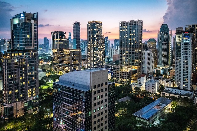 Bangkok Skyline, Thailand