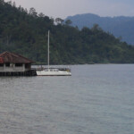 La piacevolissima lounge... The lounge of Paradiso Village in Pulau Cubadak Sumatra Indonesia