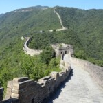 Mutianyu Great Wall: il primo impatto con la Grande Muraglia Mutianyu Great Wall from the Mountain Station of cableway