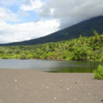 Danau Tolire Kecil, Pulau Ternate Lake Tolire Kecil in Pulau Ternate The Moluccas Archipelago