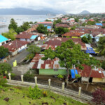 Kota Ternate dal Benteng Tolukko View og Ternate from Fort Benteng Tolukko