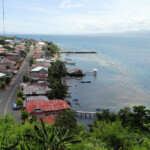 Soasio, il capoluogo di Tidore Soasio is the main village of Pulau Tidore in the Maluku Archipelago in Indonesia