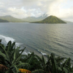 Panorama dal Floridas Restaurant, Pulau Ternate Great View from Floridas Restaurant in Pulau Ternate in Indonesia
