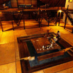 Coral Eye, qui si socializza facilmente e volentieri... Dining area of Coral Eye Resort Bangka Island Sulawesi