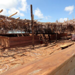 Sul ponte di coperta... Phinisi Bugis Boats Built in Pantai Bira Can Be Seen in the Old Port of Batavia in Jakarta