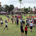 Soccer Field, Ubud Soccer Field along Monkey Forest Road in central Ubud in Bali