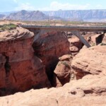 Un ultimo sguardo al Waterholes... Bridge US 89 on Waterholes Canyon near Page in Arizona