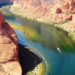 Ed il Colorado River è magnifico Colorado River from Horseshoe Bend near Page in Arizona