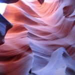 Forme meravigliose Colours in Lower Antelope Canyon near Page in Arizona