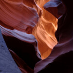 Sembra più lungo di quello che è… Lower Antelope Canyon near Page in Arizona in the United States of America