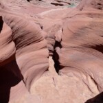 I waterholes… Potholes in Waterholes Canyon near Page in Arizona
