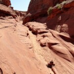 Siamo dentro! Small Cairn on the Floor of Waterholes Canyon Good to Find the Exit