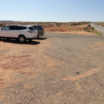 Il parcheggio per il Waterholes Waterholes Canyon Parking Area on US 89 South of Page