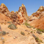Claudia Cardinale venne qui... Claudia Cardinale was here in Valley of Fire State Park in Nevada