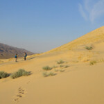 Ed il panorama è subito grandioso... Granite Mountains and Kelso Dunes in the Mojave National Preserve in California