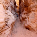 Fa fresco! Slot canyon in Valley of Fire State Park in Nevada