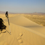 07:50 AM: on the Top Top of Kelso Dunes in the Mojave National Preserve in California