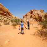 Fa caldo… Walking White Domes Loop in Valley of Fire State Park in Nevada