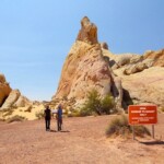 White Domes Trailhead White Domes Trailhead in Valley of Fire State Park in Nevada