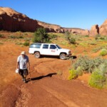 Sulla Rock Door Mesa On the Top of Rock Door Mesa going to Tear Drop Arch near Monument Valley