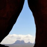 Teardrop Arch Teardrop Arch near Monument Valley