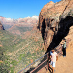 Il Canyon Overlook Canyon Overlook in Zion National Park in Utah