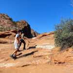 Ormai quasi ci siamo... Near Canyon Overlook in Zion National Park in Utah