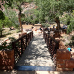 Weeping Rock, the End Weeping Rock at the end of Observation Point Trail in Zion National Park in Utah