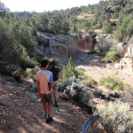 L’entrata nel canyon Entering Willis Creek Canyon after first 200 meters from the Trailhead