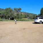 Siamo i primi... Parking area at Willis Creek Trailhead in Grand Staircase Escalante NM in Utah