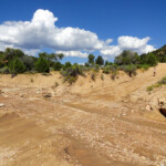 L’uscita dal canyon Skutumpah Road in Willis Creek Canyon in Grand Staircase Escalante NM in Utah