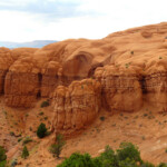Ecco dove si va… To the Slickrock Cutoff on Shakespeare Arch and Sentinel Trail in Kodachrome Basin State Park in Utah USA