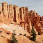 Wall of Windows dal Peek-A-Boo Loop Wall of Windows from Peekaboo Loop in Bryce Canyon National Park