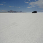 A volte appaiono i miraggi... Floating Island from Bonneville Salt Flats near Wendover Utah United States of America