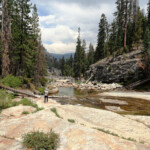 Ed ecco Illilouette Creek Illilouette Creek Panorama Trail Yosemite NP California USA