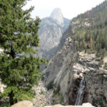 Illilouette Fall Illilouette Fall from Panorama Trail Yosemite NP California USA